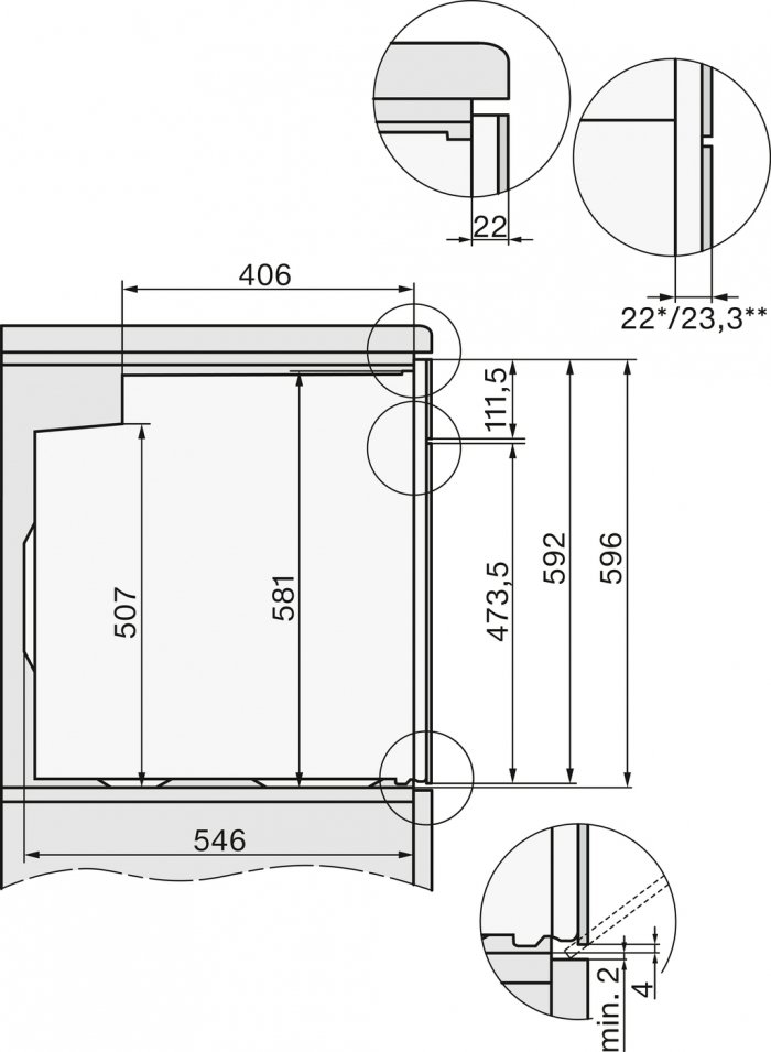 Духовой шкаф электрический Miele H 2861-1 B 125 Edition 